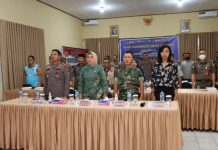 Walikota Tatong Bara Ikuti Vidcon Kapolri