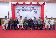 Walikota Tatong Bara Hadiri Pelantikan PPI Kotamobagu