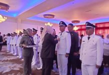 Walikota Tatong Bara Pimpin Pelantikan 15 Sangadi