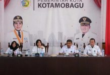 Walikota Tatong Bara Pimpinan Rapat Kerja Perdana