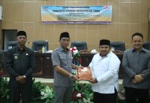 Bupati SSM Hadiri Rapat Paripurna DPRD, Ini Pembahasannya