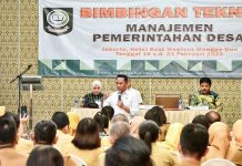 Bimtek 60 Sangadi Boltim Sukses, Begini Penyampaian Kadis PMD