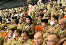 Walikota Tatong Bara Hadiri Rakornas Kepala Daerah dan Forkopimda se Indonesia