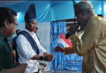 Hadiri Adat Tulude Jiko Belanga, Bupati SSM Digelari Datung Banua