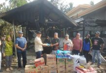 Serahkan Bantuan Korban Kebakaran, Alfian Hasan Sampaikan Ini