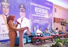 Wali Kota Tatong Bara Buka Musrenbang RKPD 2024