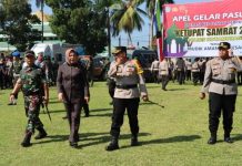 Pimpin Gelar Pasukan Operasi Ketupat Samrat, Tatong: wujud komitmen menjaga keamanan dan ketertiban