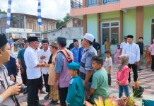 Bupati Boltim Hadiri Halal Bi Halal di Tutuyan Usai Upacara Hardiknas