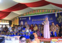 Wali Kota Tatong Bara Hadiri Halal Bihalal Kotamobagu Utara