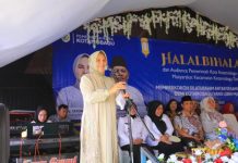 Wali Kota Tatong Bara Hadiri Halal Bihalal Kecamatan Kotamobagu Timur Halal Bihalal