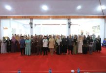 Wali Kota Tatong Bara Hadiri Sosialisasi terkait Peran Istri Dalam Kesuksesan Suami