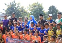Wali Kota Tatong Bara Hadiri Pelaksanaan Kompetisi Sepakbola ALH Cup II