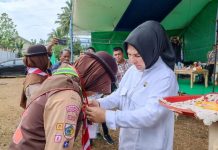 Wali Kota Tatong Bara Buka Perkemahan Silahturahmi Gabungan