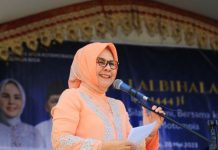 Wali Kota Tatong Bara Menghadiri Halal Bihalal Kelurahan Biga Halal Bihalal