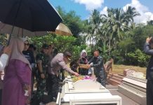 Wali Kota Tatong Bara Kunjungi Makam Tokoh Pemekaran BMR
