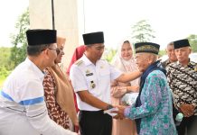 27 JCH Boltim Menuju Tanah Suci, Begini Pesan Bupati SSM Bupati Boltim Sam Sachrul Mamonto
