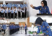 Wali Kota Tatong Bara Hadiri Pengukuhan Dewan Pengurus KORPRI 2023-2028