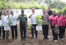 Polres Kotamobagu Gelar Penanaman Pohon