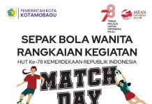 Meriahkan HUT RI, Pemkot Kotamobagu Gelar Sepakbola Wanita