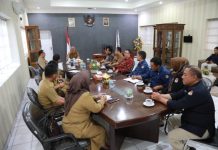 Pj Walikota Asripan Nani Menerima Kunjungan Ketua dan Anggota KPU