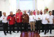 Pj Walikota Asripan Nani Hadiri Pelantikan Panitia Natal PELPRIP BMR