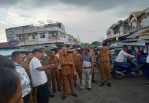 Pj Walikota Asripan Nani Kunjungi Eks Pasar Serasi Kotamobagu