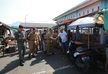 Pj Walikota Asripan Nani Kunjungan Dua Pasar Tradisional