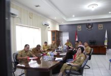 Pj Walikota Ikuti Exit Meeting BPK RI
