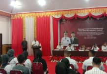 Pj Walikota Membuka Bimtek Pelacakan Batas Desa dan Kelurahan