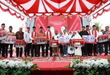 Wagub-Pj Walikota Hadiri Pelantikan BKMT Sulut