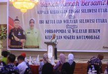 Pj Walikota Hadiri Ramah Tamah Kajati Sulut