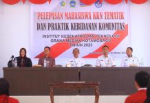 Pj Walikota Lepas Peserta KKN IKTGM Kotamobagu