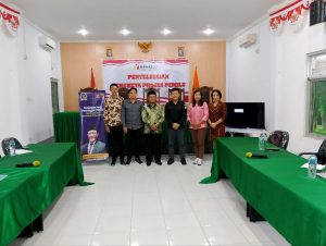 Kunjungan Anggota DPR RI Komisi II Kamran Muchtar Podomi ST di Kantor Bawaslu Provinsi Sulut 