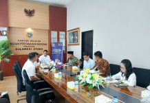 Anggota DPR-RI KMP Kunjungi Kanwil BPN Sulut, Ini Tujuannya Kunjungan kerja perorangan Anggota Komisi II DPR RI