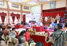 Pj Walikota dan Gubernur Hadiri Syukuran Natal dan Tahun Baru