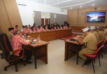 Pj Walikota Asripan Nani Berkunjung ke Pemkab Banyuwangi