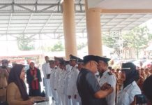 Pj Bupati Limi Mokodompit Lantik 169 Pejabat, Ini Nama-namanya