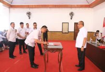 Pj Walikota Asripan Nani Pimpin Penandatanganan Pakta Integritas, Begini Penyampaiannya