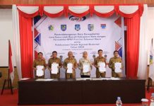 Lima Daerah BMR dan BPKP Sulut Tandatangani Nota Kesepakatan