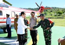 Kunjungan Presiden Jokowi, Letkol Inf Fahmil Harris: Terima Kasih Kerjasamanya Presiden Jokowi