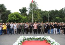 Pj Walikota Asripan Nani Hadiri Apel Siaga Pemilu