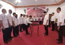 Pj Walikota Hadiri Penandatanganan Perjanjian Kinerja Pimpinan OPD Kotamobagu