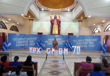 Pj Walikota Hadiri Perayaan Pendidikan Kristen GMIBM Perayaan Hari Pendidikan Kristen GMIBM