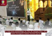 Peringatan Nuzulul Qur’an, Bagini Penyampaian Pj Walikota