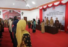 Pj Walikota Hadiri Pelantikan Dekranasda