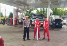 Satlantas Polres Kotamobagu Monitoring Antisipasi Kelangkaan BBM