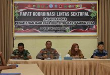 Polres Kotamobagu Gelar Rakor Lintas Sektoral Pengamanan Lebaran