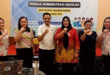 Terlindungi: Kepala Disdik Farida Mooduto Membuka Pelatihan Peningkatan Kompetensi Tenaga Pendidikan