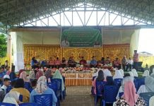 Asisten I Nasli Paputungan Hadiri Halal Bi Halal Desa Bilalang II