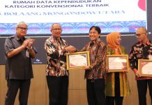 Pj Walikota Asripan Nani Terima Penghargaan Sekolah Siaga kependudukan